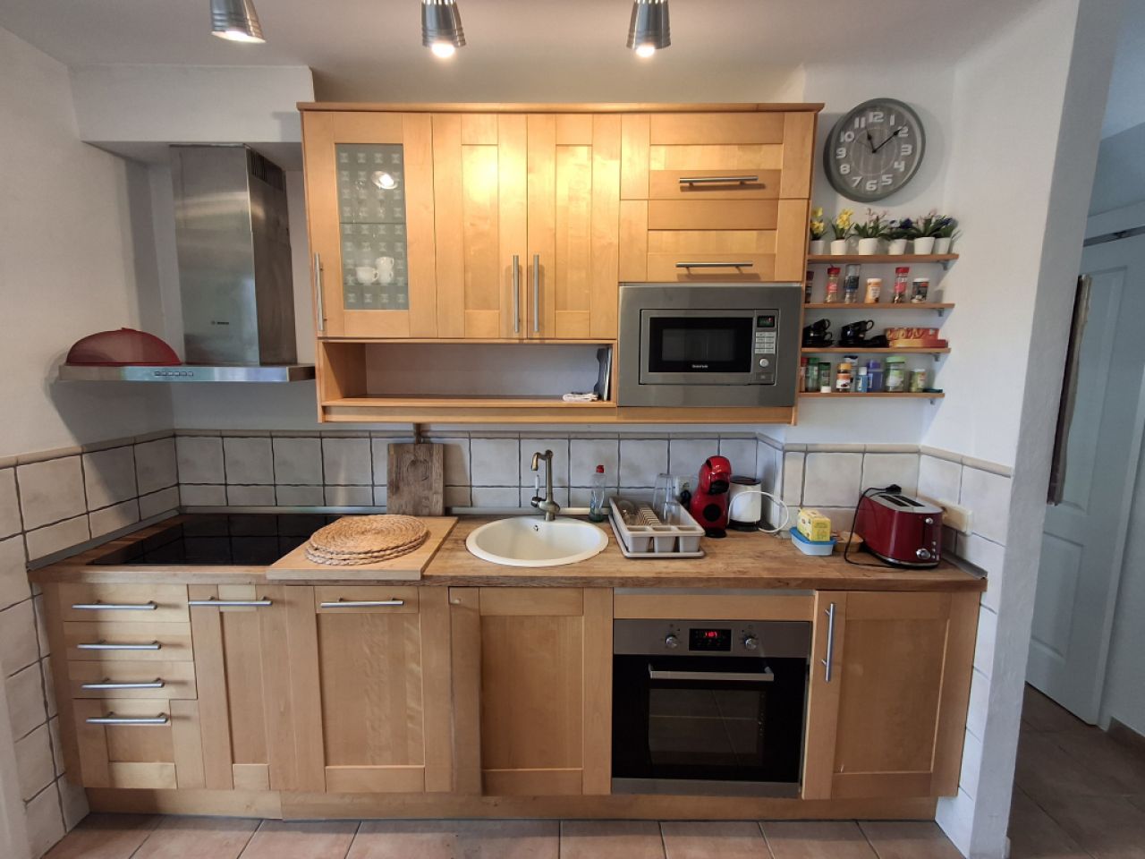 Winter: Modernes Apartment in 3 Etage mit Teilhafenmeerblick in Colonia St. Jordi -- AP 08 WT