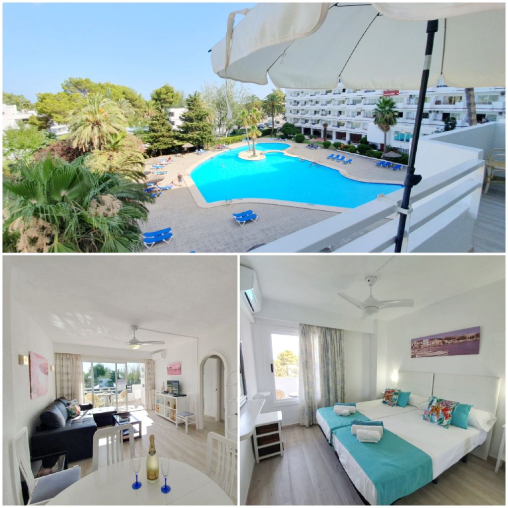 Winter: Modern apartment with gem pool and tennis court at the port of Alcudia -- AP 23 WT