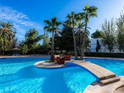 Winter: Modernes Apartment mit Gem Pool und Tennisplatz am Hafen von Alcudia -- AP 23 WT