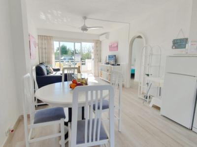 Winter: Modernes Apartment mit Gem Pool und Tennisplatz am Hafen von Alcudia -- AP 23 WT