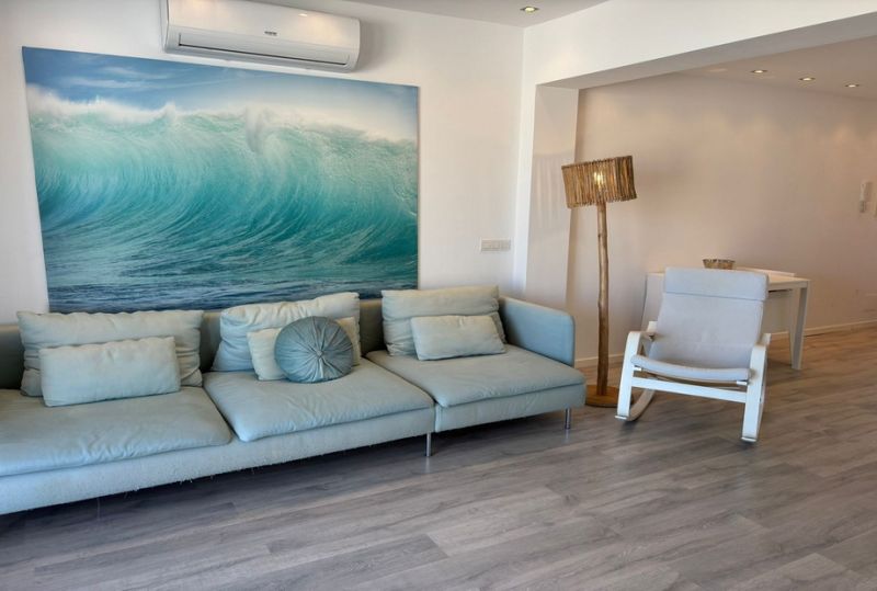 Winter: Modern apartment with partial sea view and AC in Can Picafort -- AP 15 WT