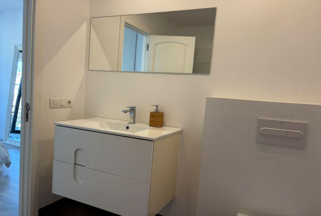 Winter: Modern apartment with partial sea view and AC in Can Picafort -- AP 15 WT