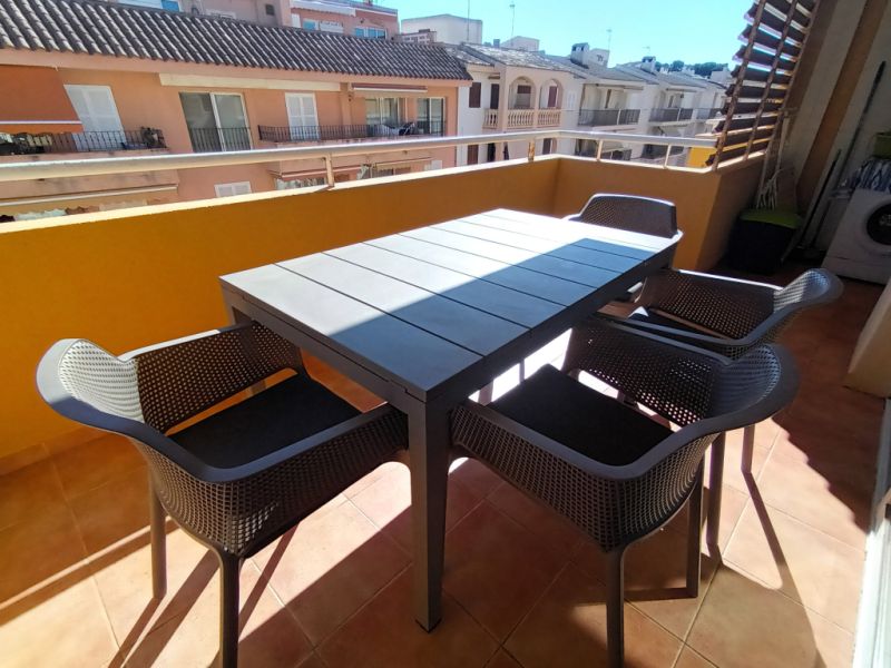 Winter: Nettes Apartment mit AC, Kamin und Terrassen in Hafennähe von Colonia St Jordi -- AP 107 WT