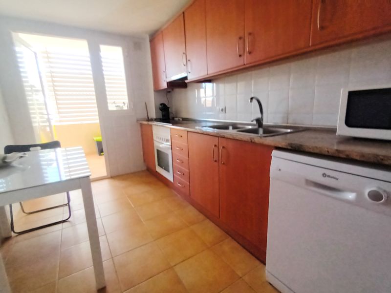 Winter: Nettes Apartment mit AC, Kamin und Terrassen in Hafennähe von Colonia St Jordi -- AP 107 WT