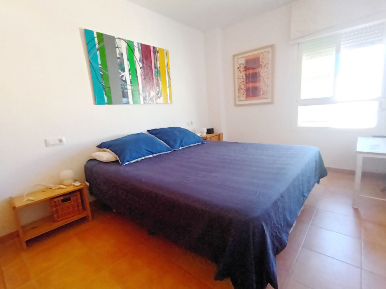 Winter: Nettes Apartment mit AC, Kamin und Terrassen in Hafennähe von Colonia St Jordi -- AP 107 WT