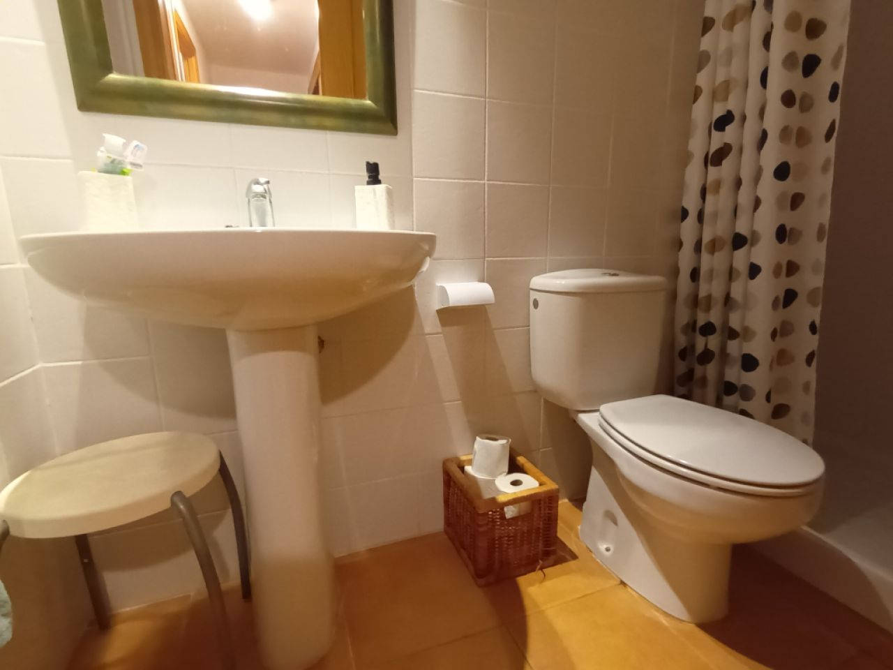 Winter: Nettes Apartment mit AC, Kamin und Terrassen in Hafennähe von Colonia St Jordi -- AP 107 WT