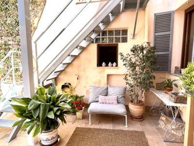 WINTER: Ground floor village house with courtyard near the harbour of Colonia St Jordi -- DH 01 WT