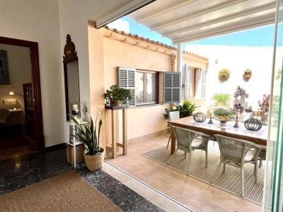 WINTER: Ground floor village house with courtyard near the harbour of Colonia St Jordi -- DH 01 WT