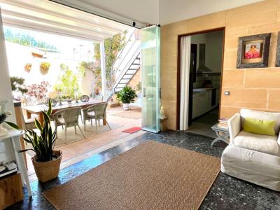 WINTER: Ground floor village house with courtyard near the harbour of Colonia St Jordi -- DH 01 WT