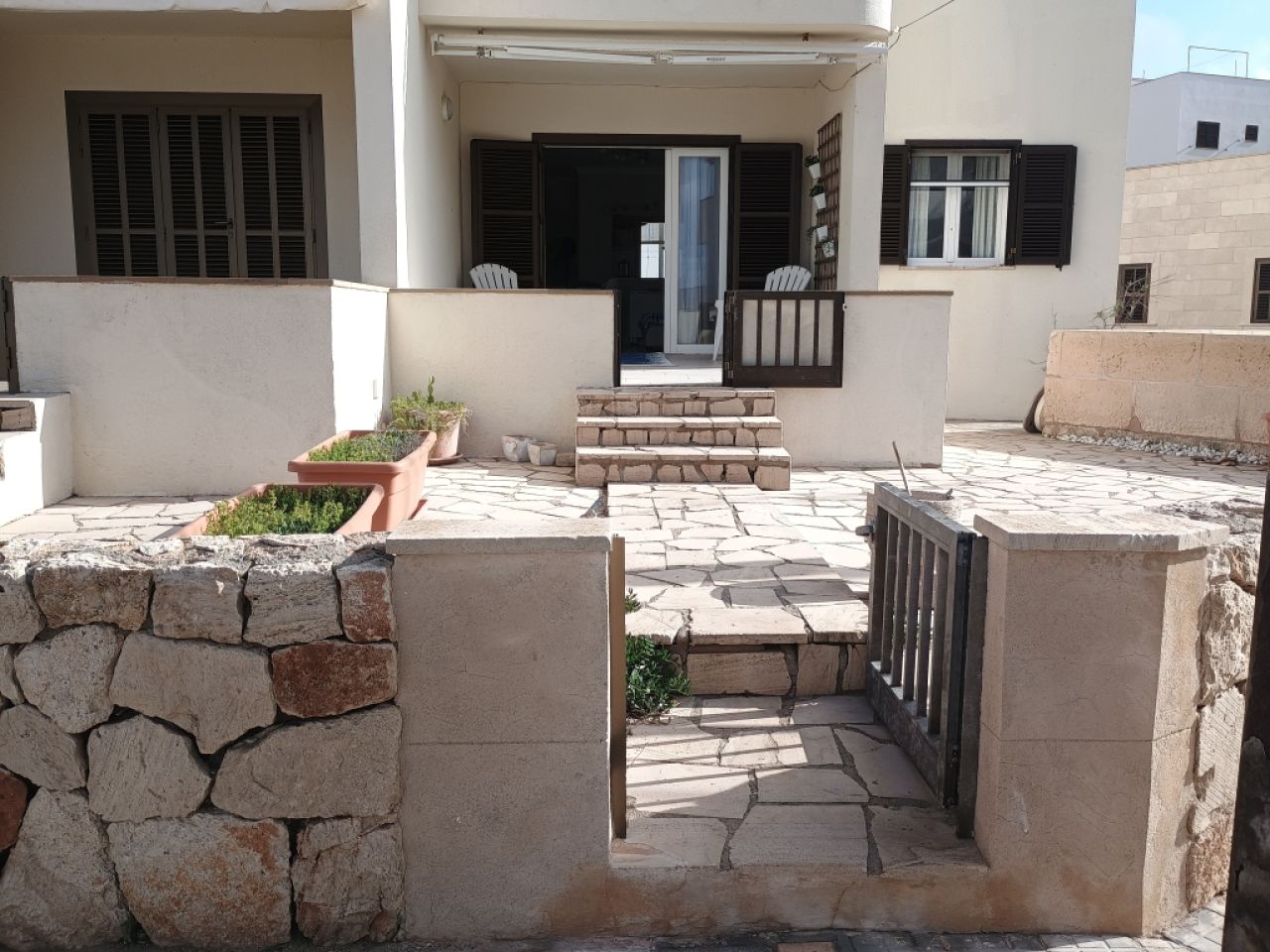 WINTER: Parterreapartment mit Vorterrasse und Meerblick in Colonia St. Jordi -- AP 31 WT