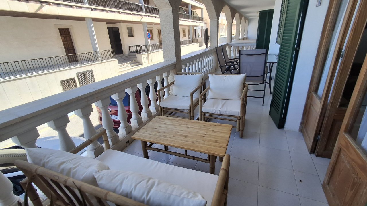 Invierno: Piso en planta baja en el puerto de Colonia St Jordi -- AP 37 WT