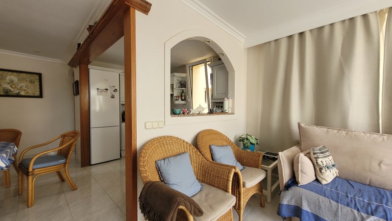 Winter: Parterrewohnung mit Kamin, Terrasse  in der Nähe des Marquesstrandes in Colonia --AP 32 WT