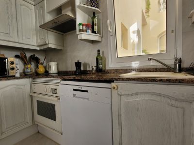 Winter: Parterrewohnung mit Kamin, Terrasse  in der Nähe des Marquesstrandes in Colonia --AP 32 WT