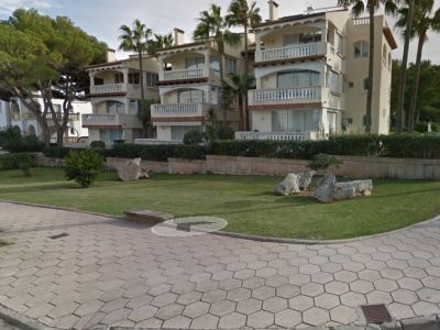 Winter: Parterrewohnung mit Kamin, Terrasse  in der Nähe des Marquesstrandes in Colonia --AP 32 WT