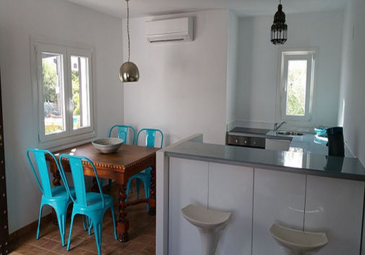 WINTER: Qualitatives und modernes Chalet mit AC in gepfl Anlage in Porto Colom -- CH 32 wt