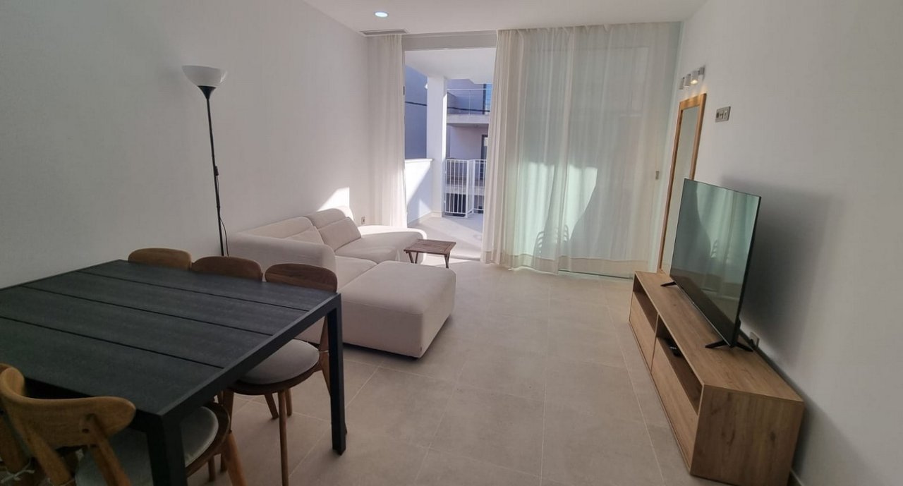 Invierno / Alquiler de temporada: Apartamento moderno con aerotermia cerca del puerto de Colonia St Jordi -- AP 35