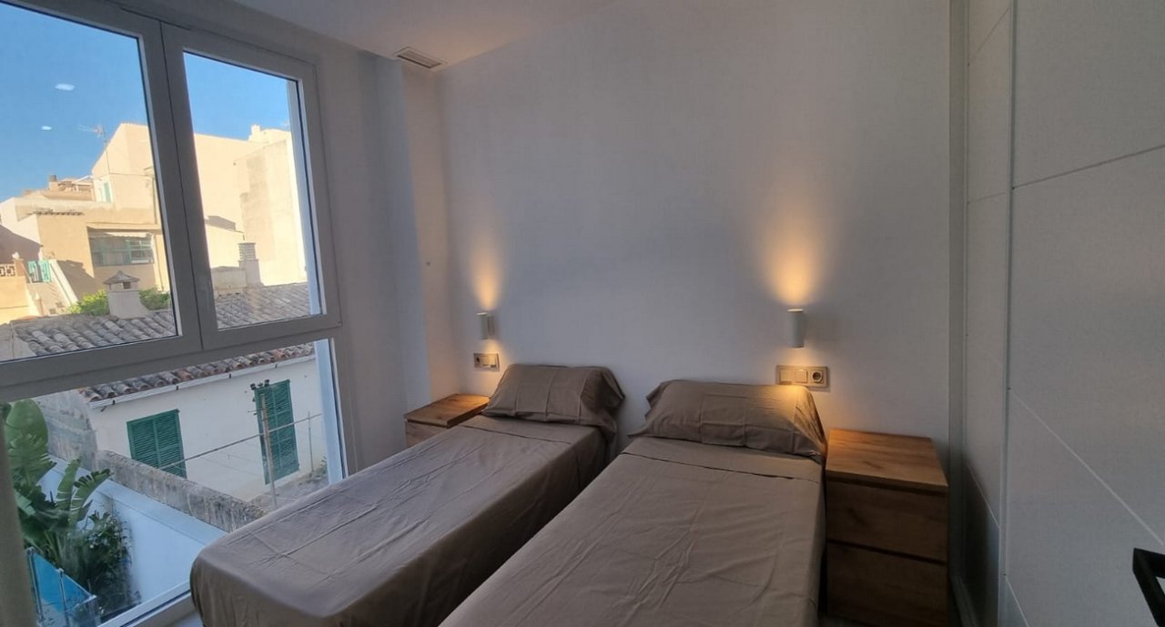 Invierno / Alquiler de temporada: Apartamento moderno con aerotermia cerca del puerto de Colonia St Jordi -- AP 35
