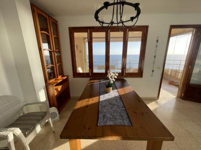 Winter: Sonniges Apartment mit Terrasse in 1. Linie von Sa Rapita -- AP 06 WT