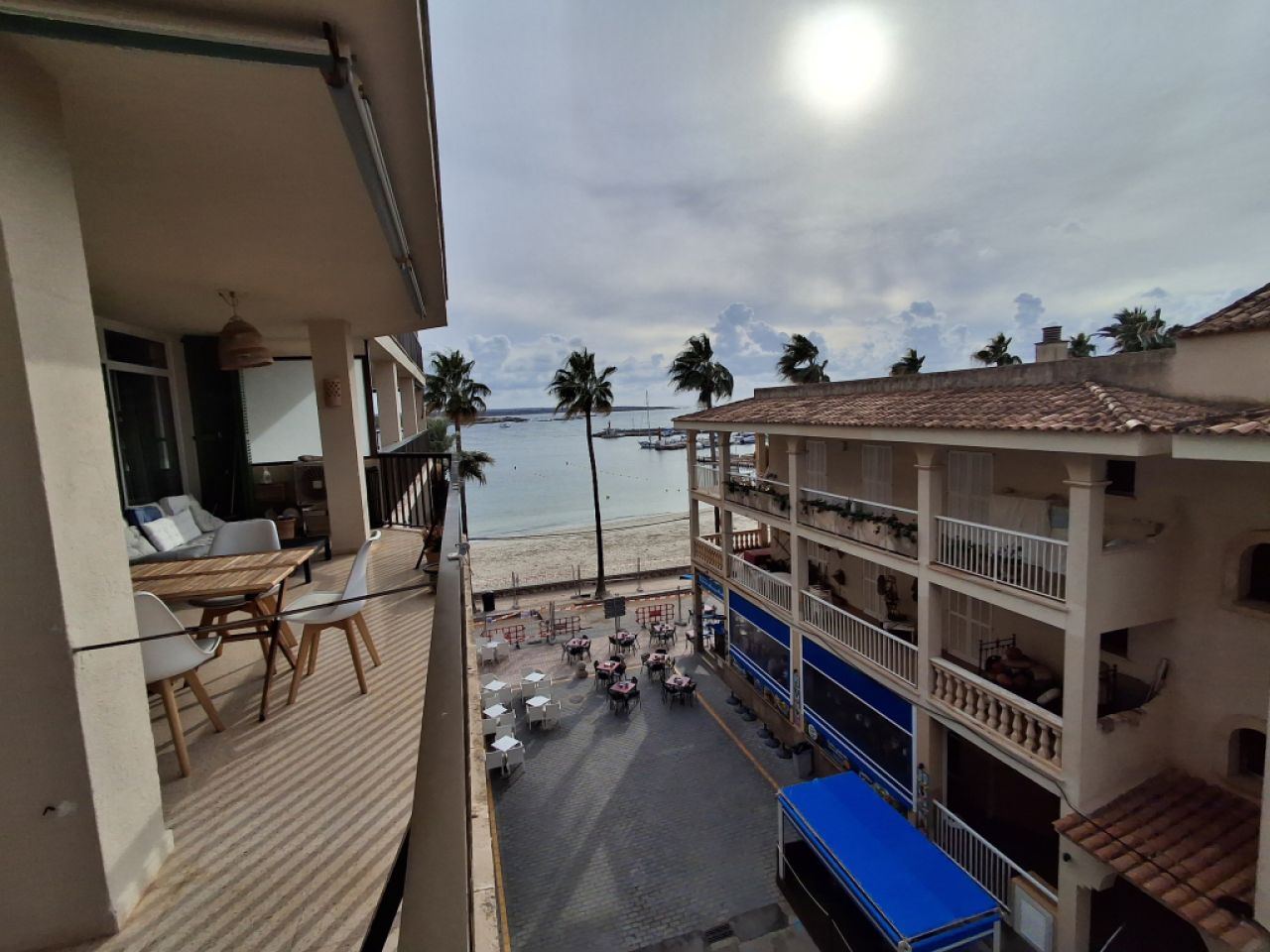 Winter27 / 28: Modernes Apartment in 3 Etage mit Teilhafenmeerblick in Colonia St. Jordi -- AP 08 WT