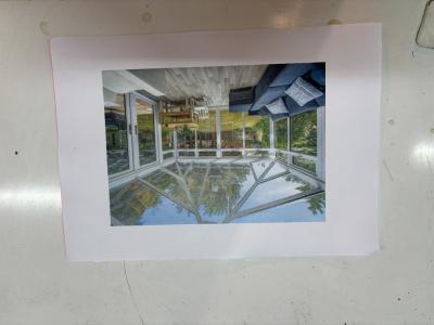 Wintergarten (bitte beachten Sie, dass dies kein Gewächshaus ist)