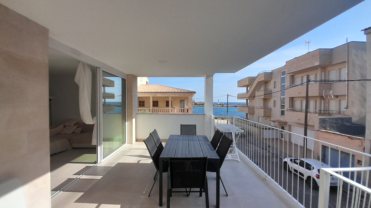 Wintermiete: Modernes Apartment mit Aerothermik in Hafennähe von Colonia St Jordi -- AP 35