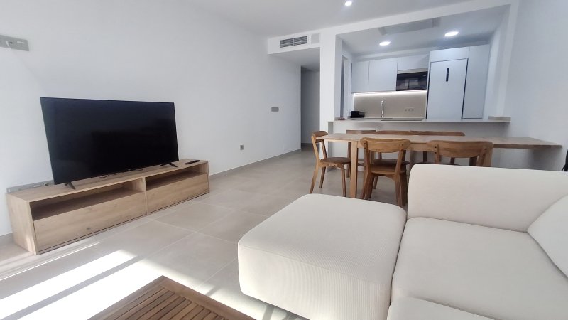 Wintermiete: Modernes Apartment mit Aerothermik in Hafennähe von Colonia St Jordi -- AP 35