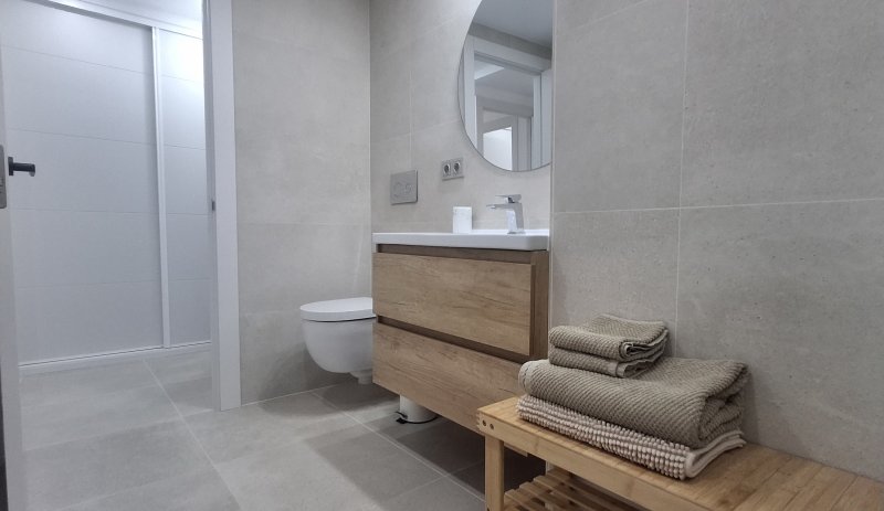 Wintermiete: Modernes Apartment mit Aerothermik in Hafennähe von Colonia St Jordi -- AP 35