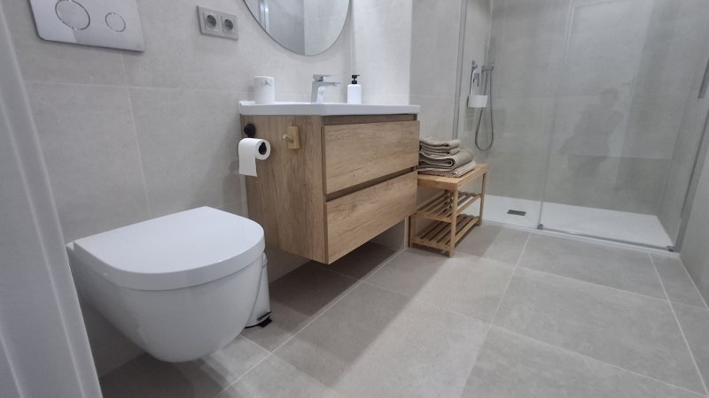 Wintermiete: Modernes Apartment mit Aerothermik in Hafennähe von Colonia St Jordi -- AP 35