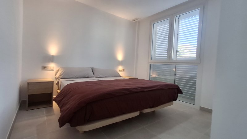 Wintermiete: Modernes Apartment mit Aerothermik in Hafennähe von Colonia St Jordi -- AP 35