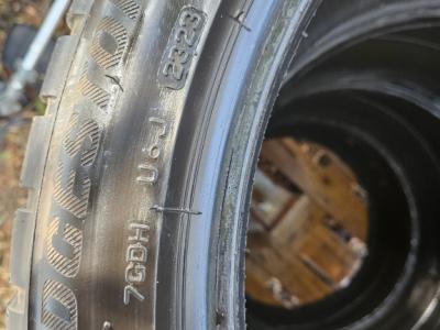 Winter tyres as good as new