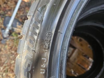 Winter tyres as good as new