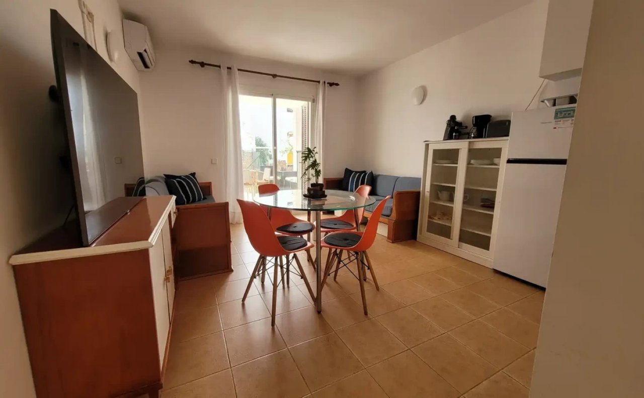 Winter season: Ground-floor apartment with terrace and communal pool near the harbor of Cala Dor --- AP 14 WT