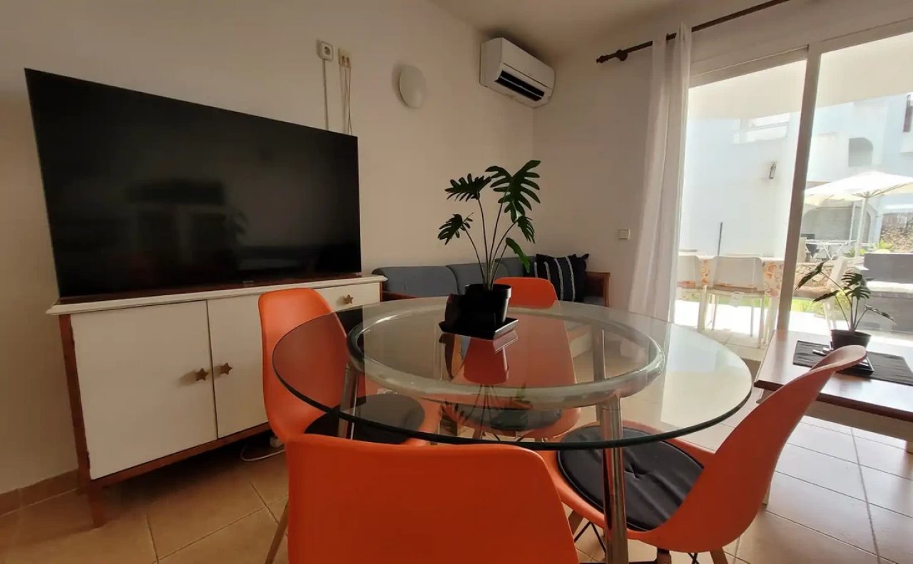Winter season: Ground-floor apartment with terrace and communal pool near the harbor of Cala Dor --- AP 14 WT