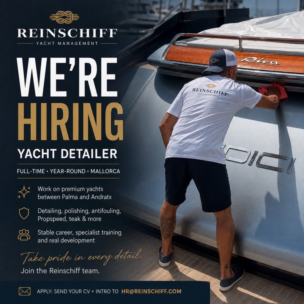 Wir stellen ein — Yacht Detailer | Mallorca