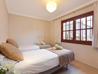 Seafront apartment in Cala Mandia