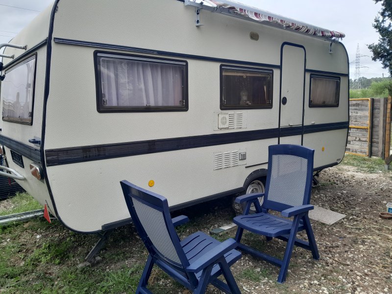 Wohnwagen Hymer 490