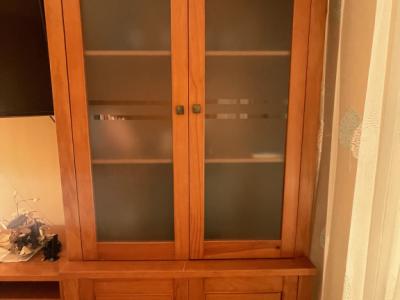 Wohnzimmer Möbel Set Massiv Holz TV-Board