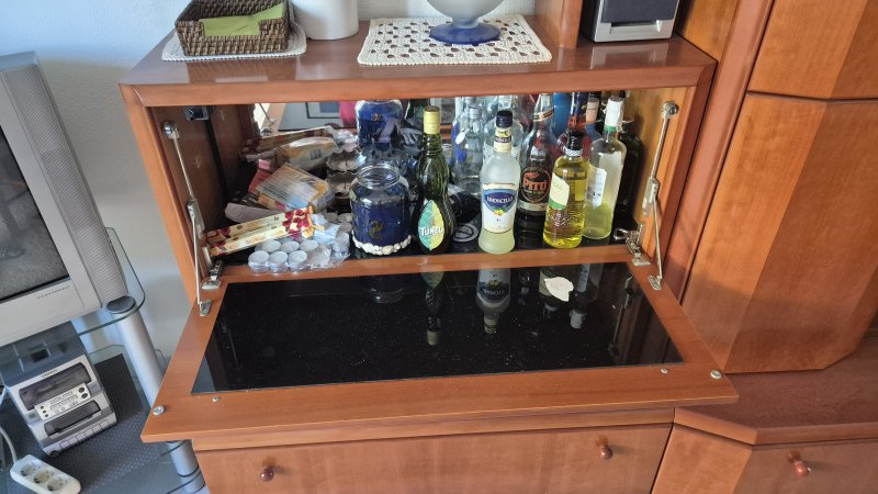 Wohnzimmerschrank massive Kirsche