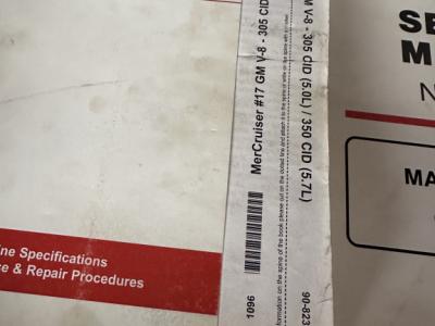 Workshop Manual Mercruiser/Volvo Penta