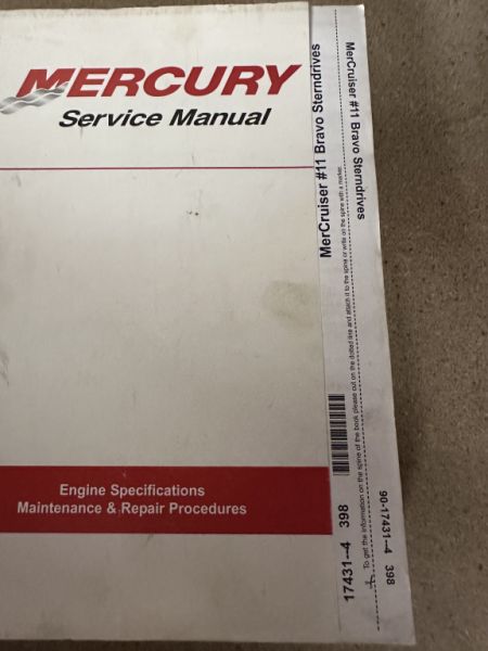 Workshop Manual Mercruiser/Volvo Penta