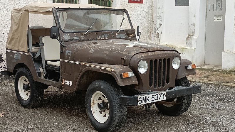 Wrangler CJ5 Geländewagen Jeep Oldtimer Cabrio