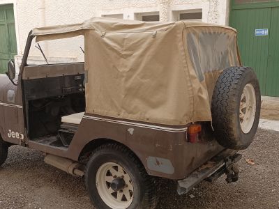 Wrangler CJ5 Geländewagen Jeep Oldtimer Cabrio