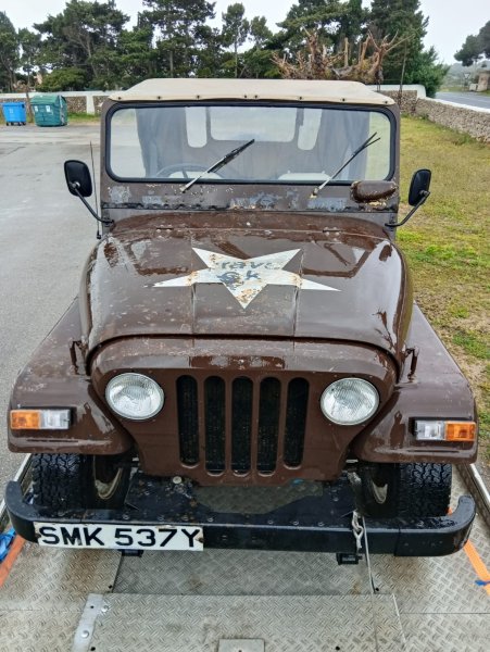 Wrangler CJ5 Geländewagen Jeep Oldtimer Cabrio