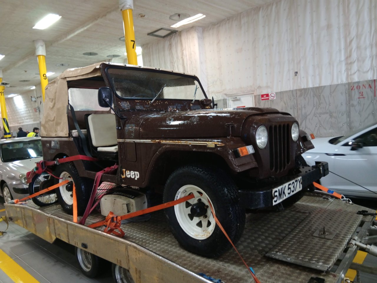 Wrangler CJ5 Geländewagen Jeep Oldtimer Cabrio
