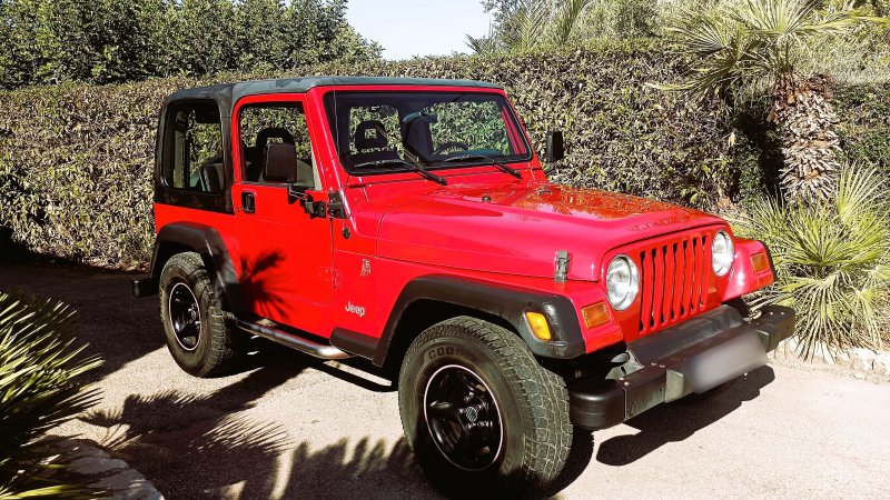 Wrangler Jeep 4x4 TJ Geländewagen Hardtop neues Softtop Tausch möglich