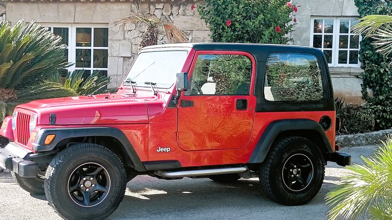 Wrangler Jeep 4x4 TJ Geländewagen Hardtop neues Softtop Tausch möglich