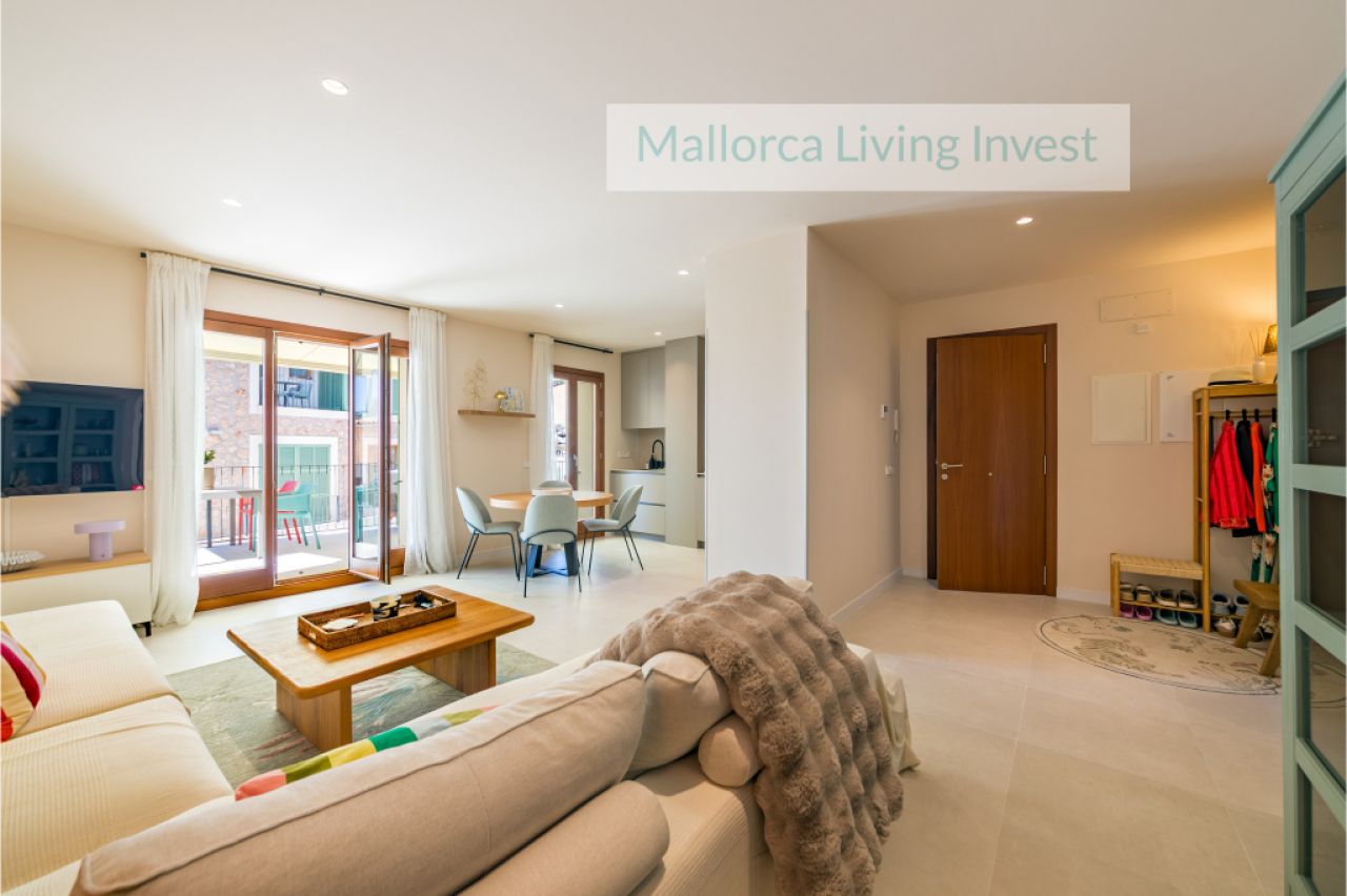 Wunderschöne Erdgeschosswohnung mit Terrasse und Stellplatz in Valldemossa