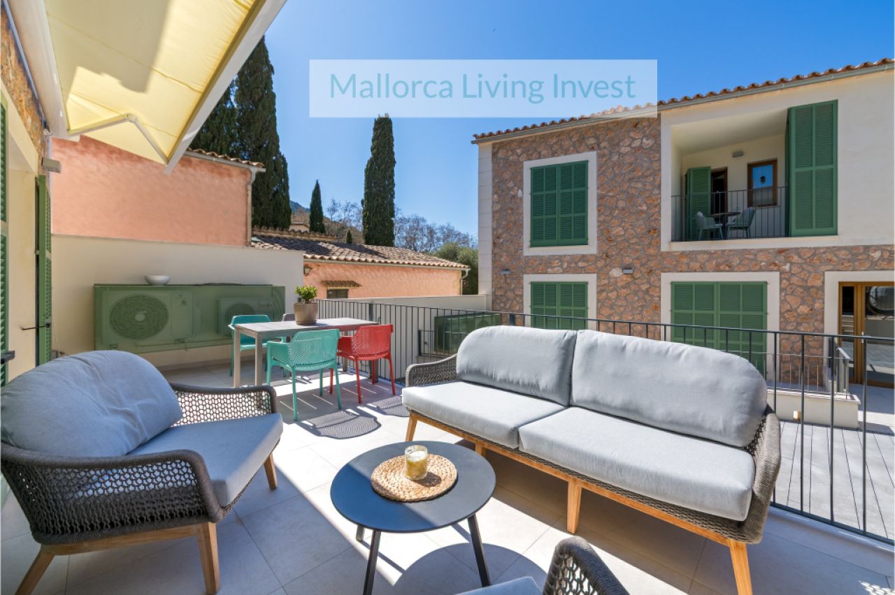 Wunderschöne Erdgeschosswohnung mit Terrasse und Stellplatz in Valldemossa
