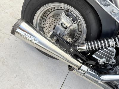 Wunderschöne Harley Dyna Custom | 1450cc Twin Cam | 230er Heckumbau | Matt Black