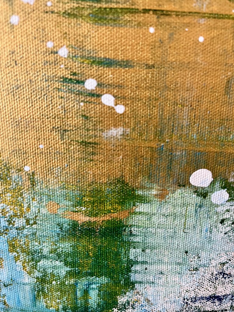 XXL Gemälde von MARCEL WEHL  150 x 80 cm Acryl auf Leinwand Bild